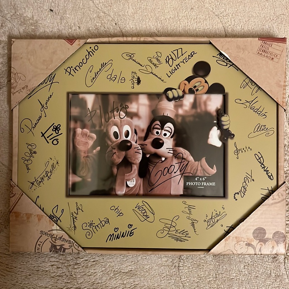 *Brand New* Disney Signature 4x6 frame